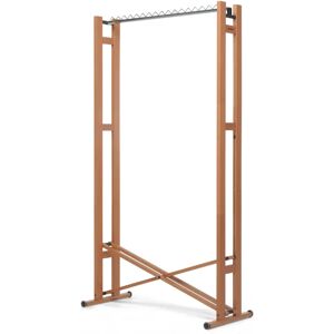 Foppapedretti Snake 90 Walnuss Garderobe - Moderner Platzsparer Foppapedretti Snake 90 Walnuss Garderobe - Moderner Platzsparer