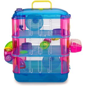 Hamsterketrec Gran Canaria - 3 Szintes Műanyag Ketrec 40x26x53cm Hamsterketrec Gran Canaria - 3 Szintes Műanyag Ketrec 40x26x53cm