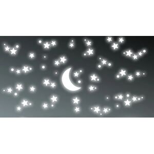 Adesivo Murale Notte Stellata - Decorazione 3D Rimovibile Adesivo Murale Notte Stellata - Decorazione 3D Rimovibile