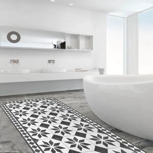 Tapete de vinil antiderrapante Crearereda - 50x180 cm - Estilo italiano Tapete de vinil antiderrapante Crearereda - 50x180 cm - Estilo italiano