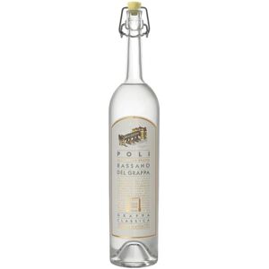 Poli Bassano del Grappa Classique - Clair, 40% vol. - 0,5L - Publicité Poli Bassano del Grappa Classique - Clair, 40% vol. - 0,5L - Publicité