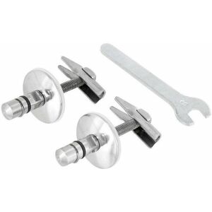 Ideal Standard Dea - Juego de bisagras en acero inoxidable para inodoro - Accesorios para inodoro Ideal Standard Dea - Juego de bisagras en acero inoxidable para inodoro - Accesorios para inodoro