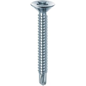 Viti autoperforanti in acciaio zincato 4,8x32 mm Mustad - 200 pezzi Viti autoperforanti in acciaio zincato 4,8x32 mm Mustad - 200 pezzi