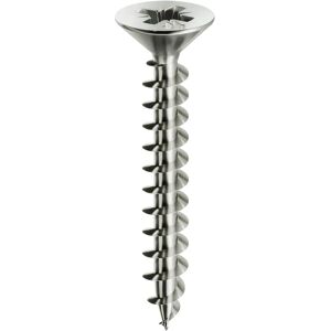 Vis universelles Mustad Zincées - Pozidrive, 4,5x20mm - Publicité Vis universelles Mustad Zincées - Pozidrive, 4,5x20mm - Publicité