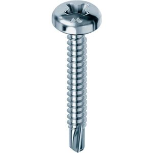 Mustad Tornillos auto-perforantes zincados blancos 4,8x19mm - Viti autoperforanti Mustad Tornillos auto-perforantes zincados blancos 4,8x19mm - Viti autoperforanti