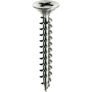 MUSTAD Śruba do paneli ze stali nierdzewnej - 4x35 mm - 3 warianty MUSTAD Śruba do paneli ze stali nierdzewnej - 4x35 mm - 3 warianty