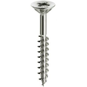 Mustad Chromschrauben 4x30mm - Für Holz & Platten Mustad Chromschrauben 4x30mm - Für Holz & Platten