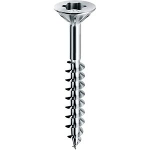Viti in acciaio Mustad con testa Torx piatta - 5x50 mm - Per legno Viti in acciaio Mustad con testa Torx piatta - 5x50 mm - Per legno