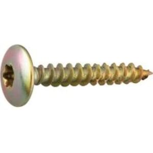 Mustad Modèle PV057A700400G8C - Vis Torx Zincée Jaune - 7x40mm - Fixation - Publicité Mustad Modèle PV057A700400G8C - Vis Torx Zincée Jaune - 7x40mm - Fixation - Publicité