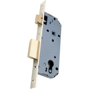 Serrure en laiton Viro - 2 Mandats - Entrée 25mm - Portes en bois - Publicité Serrure en laiton Viro - 2 Mandats - Entrée 25mm - Portes en bois - Publicité