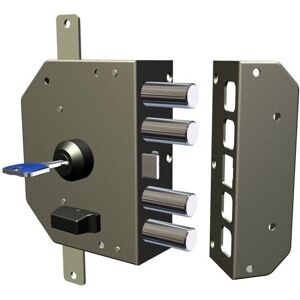 CAPALDO Modello 3250k55 Serratura triplice con pomolo - Serratura di sicurezza CAPALDO Modello 3250k55 Serratura triplice con pomolo - Serratura di sicurezza