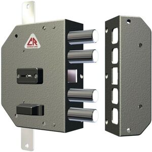 CAPALDO Modelo 2250 - Cerradura de seguridad triple para puertas CAPALDO Modelo 2250 - Cerradura de seguridad triple para puertas