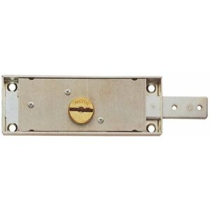 CAPALDO Modèle 8632 Serrure double pour volets roulants - Côté droit - Publicité CAPALDO Modèle 8632 Serrure double pour volets roulants - Côté droit - Publicité