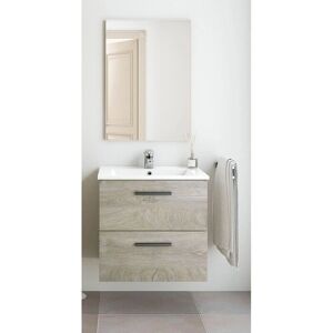 NBRAND CM.60 rovere alaska mobile bagno - Set di mobili bagno NBRAND CM.60 rovere alaska mobile bagno - Set di mobili bagno