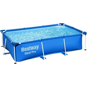 Piscine rectangulaire Steel Pro 56403 de Bestway - Piscine - Publicité Piscine rectangulaire Steel Pro 56403 de Bestway - Piscine - Publicité