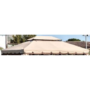 Housse de Pavillon Ecru 300x400 cm - Housse de Pavillon - Publicité Housse de Pavillon Ecru 300x400 cm - Housse de Pavillon - Publicité