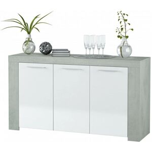 Fores Habitat S.L.U. - Armario Ambit 3 Puertas Blanco - Mueble de almacenaje Fores Habitat S.L.U. - Armario Ambit 3 Puertas Blanco - Mueble de almacenaje