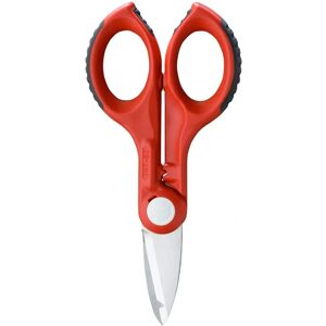 Intercable Red 150mm Wire Cutting and Stripping Scissors - Electrician Tools Intercable Red 150mm Wire Cutting and Stripping Scissors - Electrician Tools