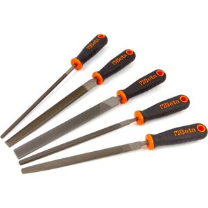Beta File - 1719BM Round Second Cut Files - Plastic Handles Beta File - 1719BM Round Second Cut Files - Plastic Handles