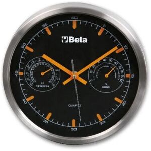 Relógio de Parede Beta 9594 - Termómetro & Higrômetro - 26cm Relógio de Parede Beta 9594 - Termómetro & Higrômetro - 26cm