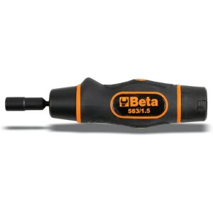 Beta Model 583 Slip-torque Screwdriver - Right/Left Hand, 1.2-6 Nm Beta Model 583 Slip-torque Screwdriver - Right/Left Hand, 1.2-6 Nm