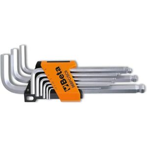 Beta Tools Set of 9 Ball End Offset Hexagon Keys - Set of Hex Keys Beta Tools Set of 9 Ball End Offset Hexagon Keys - Set of Hex Keys