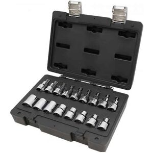 Set de 17 Piezas Torx Beta - Acero de Alta Resistencia - 1/2" Impulsor Set de 17 Piezas Torx Beta - Acero de Alta Resistencia - 1/2" Impulsor