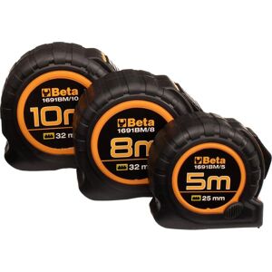 Mètre ruban Beta 1691BM/5 - Acier, 5m, Résistant aux chocs - Publicité Mètre ruban Beta 1691BM/5 - Acier, 5m, Résistant aux chocs - Publicité
