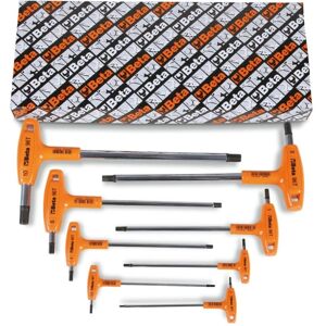 Ensemble de 8 clés hexagonales Beta - Pliées, Chrome - Professionnel - Publicité Ensemble de 8 clés hexagonales Beta - Pliées, Chrome - Professionnel - Publicité