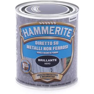 Smaltatura Metallo Nera Hammerite - 0,75L, Copre 8-10 m² Smaltatura Metallo Nera Hammerite - 0,75L, Copre 8-10 m²