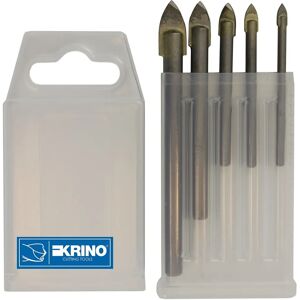 Krino 03146700 Stalen Glas & Keramiek Boren Set - 5 Stuks Krino 03146700 Stalen Glas & Keramiek Boren Set - 5 Stuks