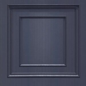 Belgravia Decor Amara Panel Dark Blue Wallpaper - Wallpaper Belgravia Decor Amara Panel Dark Blue Wallpaper - Wallpaper
