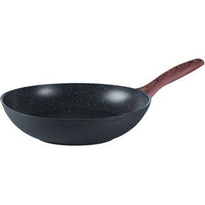 Sambonet - 51033-28 - Noir - Ø28 cm - Wok Pan - Publicité Sambonet - 51033-28 - Noir - Ø28 cm - Wok Pan - Publicité