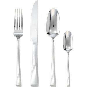 Sambonet - Monoblocco Twist Inox - 24 pièces - Ensemble de couverts - Publicité Sambonet - Monoblocco Twist Inox - 24 pièces - Ensemble de couverts - Publicité