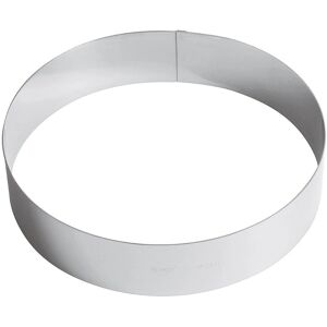 PADERNO Tårtring - 26cm Rostfritt Stål - Professionell Kvalitet PADERNO Tårtring - 26cm Rostfritt Stål - Professionell Kvalitet