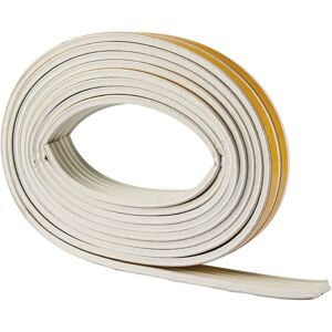 Geko Weerstrip 9mm x 6m Wit - Deur & Raamafdichting Geko Weerstrip 9mm x 6m Wit - Deur & Raamafdichting