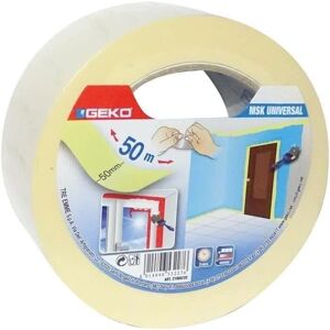 Nastro adesivo universale Geko - 50mm x 50m - Temperature media/bassa Nastro adesivo universale Geko - 50mm x 50m - Temperature media/bassa