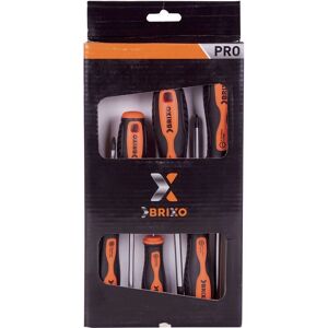 BRIXO - Ensemble de 6 tournevis work - Screwdriver Set - Publicité BRIXO - Ensemble de 6 tournevis work - Screwdriver Set - Publicité