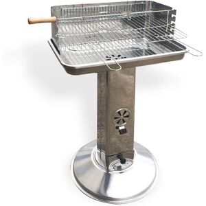 SALONE SRL Barbecue à Charbon Arizona - Grille Réglable en Acier - Publicité SALONE SRL Barbecue à Charbon Arizona - Grille Réglable en Acier - Publicité