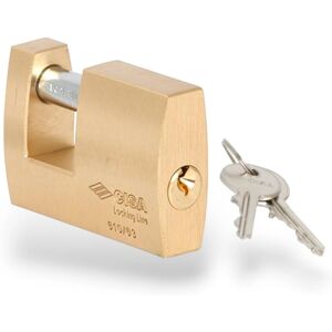 CISA - Candado rectangular de latón - 70mm - Modelo 21610 CISA - Candado rectangular de latón - 70mm - Modelo 21610