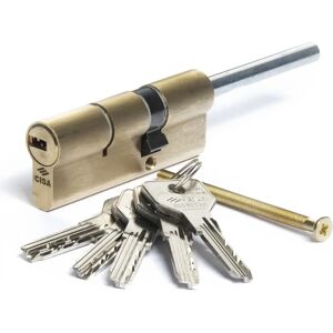 CISA 10E3079000000C5 - European Double Cylinder Brass Lock - Secure & Reversible CISA 10E3079000000C5 - European Double Cylinder Brass Lock - Secure & Reversible