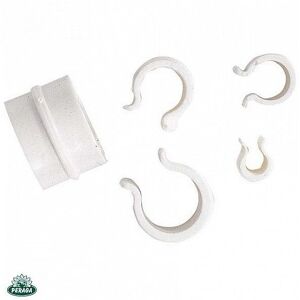 VERDEMAX - V004533 - Ø15mm - PVC - Clips - Publicité VERDEMAX - V004533 - Ø15mm - PVC - Clips - Publicité
