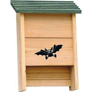 Hutte pour chauves-souris Verdemax en bois de pin 23x9x33cm - Soutien à la conservation - Publicité Hutte pour chauves-souris Verdemax en bois de pin 23x9x33cm - Soutien à la conservation - Publicité