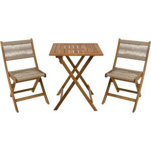 Vestiamo Casa - Garden Set - 60x55 cm - 2 sedie pieghevoli - Garden set Vestiamo Casa - Garden Set - 60x55 cm - 2 sedie pieghevoli - Garden set