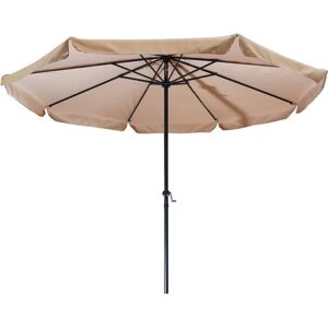 Vestiamo Casa Giardino - Κυκλική κηπουρική ομπρέλα Camel 3m - Μεταλλική δομή Vestiamo Casa Giardino - Κυκλική κηπουρική ομπρέλα Camel 3m - Μεταλλική δομή