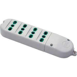 FANTON 41022 Verlengsnoer - 4 Stopcontacten Italië 2P+T, Bipasso, 16A FANTON 41022 Verlengsnoer - 4 Stopcontacten Italië 2P+T, Bipasso, 16A