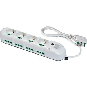 FANTON Regleta 4 tomas alemanas 1,5m cable - Regleta FANTON Regleta 4 tomas alemanas 1,5m cable - Regleta