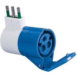Fanton Industriell Adapter - Italiensk kontakt & CEE-uttag - 230V/16A Fanton Industriell Adapter - Italiensk kontakt & CEE-uttag - 230V/16A