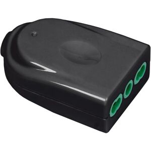 Fanton Stopcontact P17/11 - Dubbeldimension, 16A, Zwart - Stopcontact Fanton Stopcontact P17/11 - Dubbeldimension, 16A, Zwart - Stopcontact