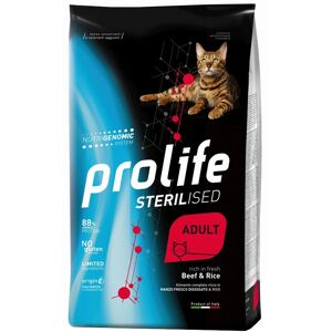 PROLIFE Cibo per gatti sterilizzati adulti manzo e riso PROLIFE Cibo per gatti sterilizzati adulti manzo e riso